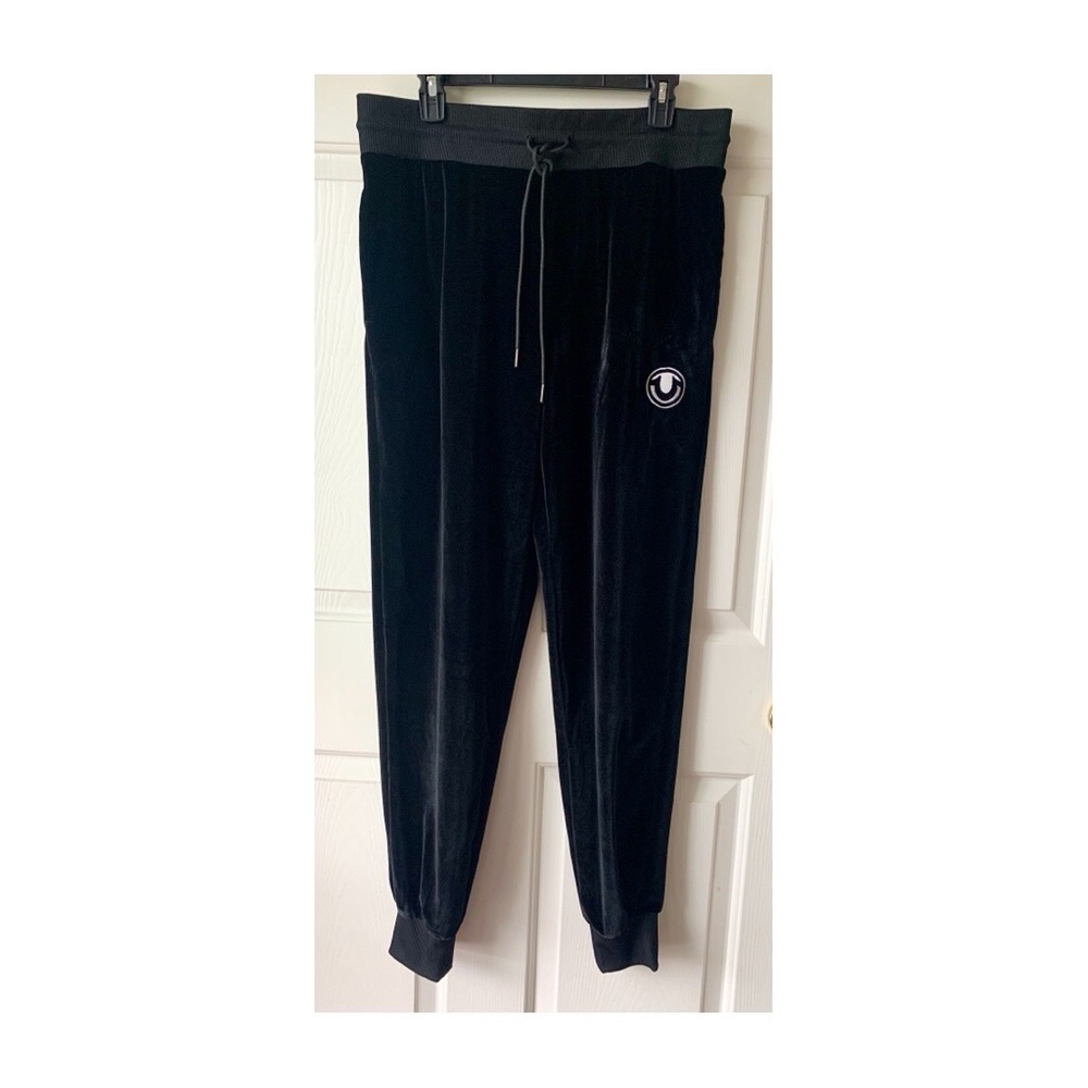 True Religion Velour Jogger Pants Sz M